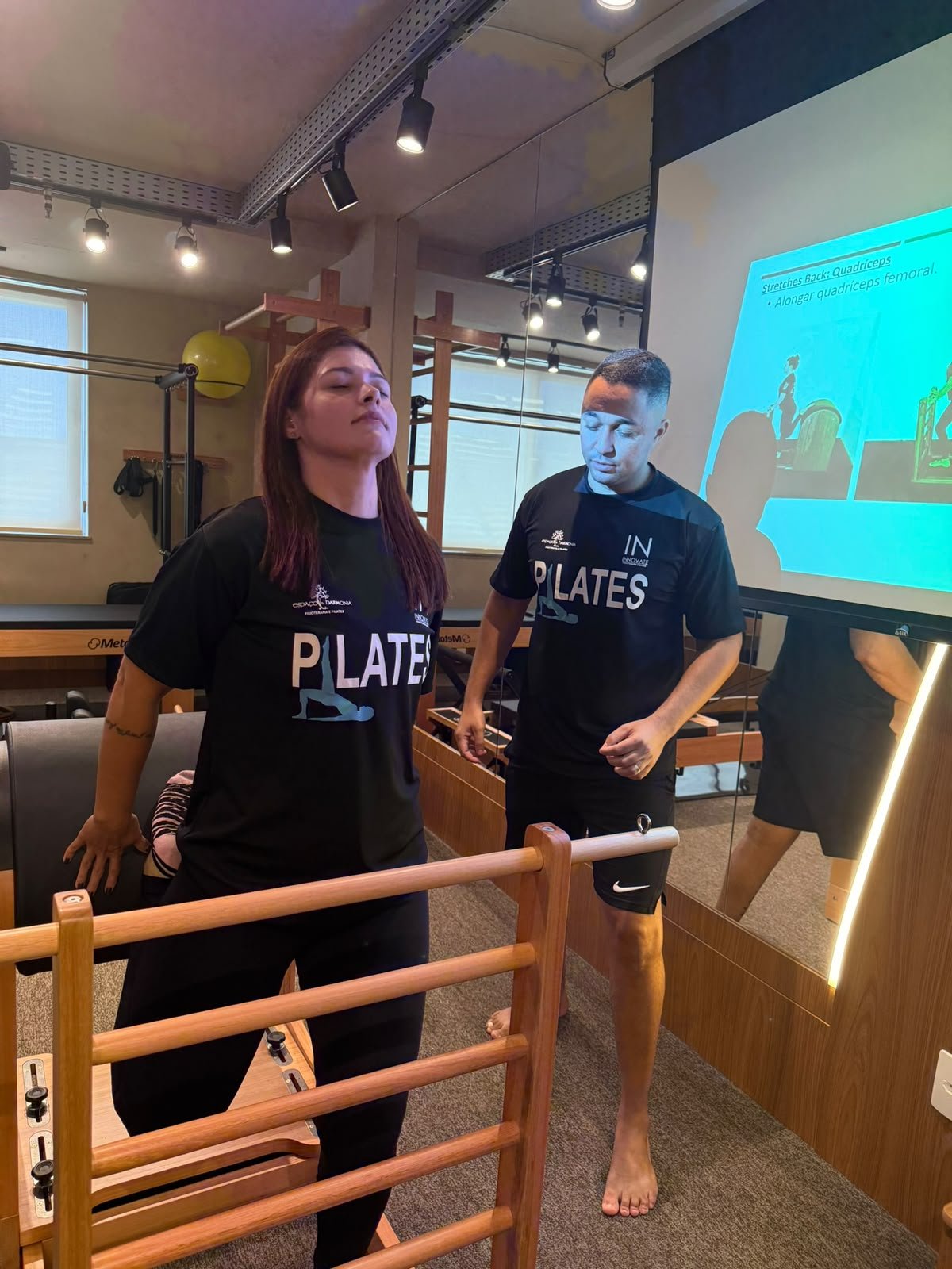 Estrutura do estúdio de Pilates do Espaço Harmonia